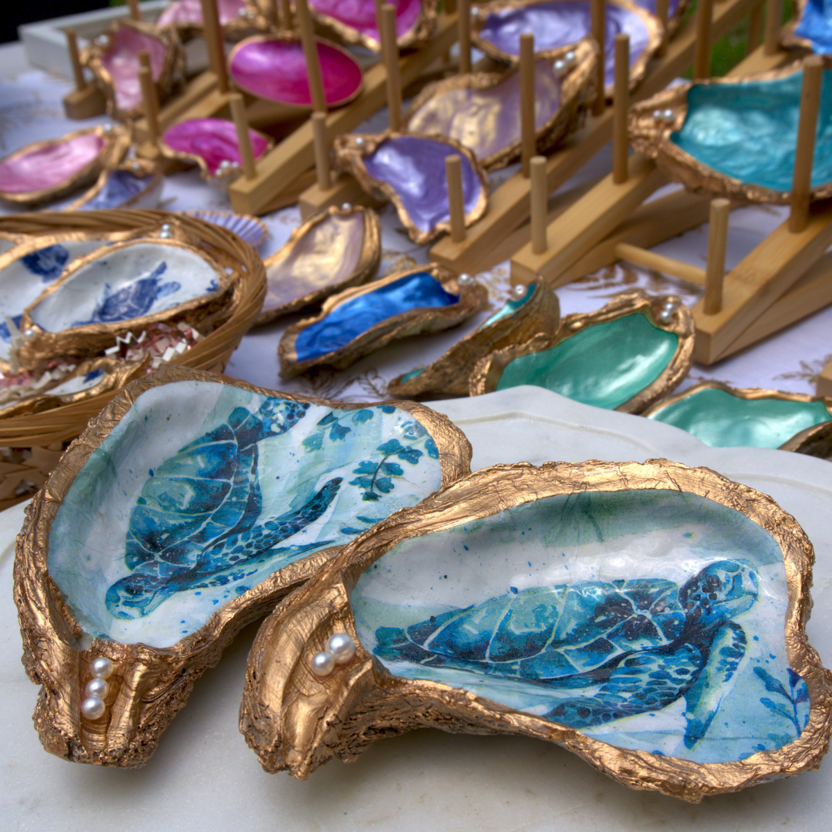 Oyster Shell Art