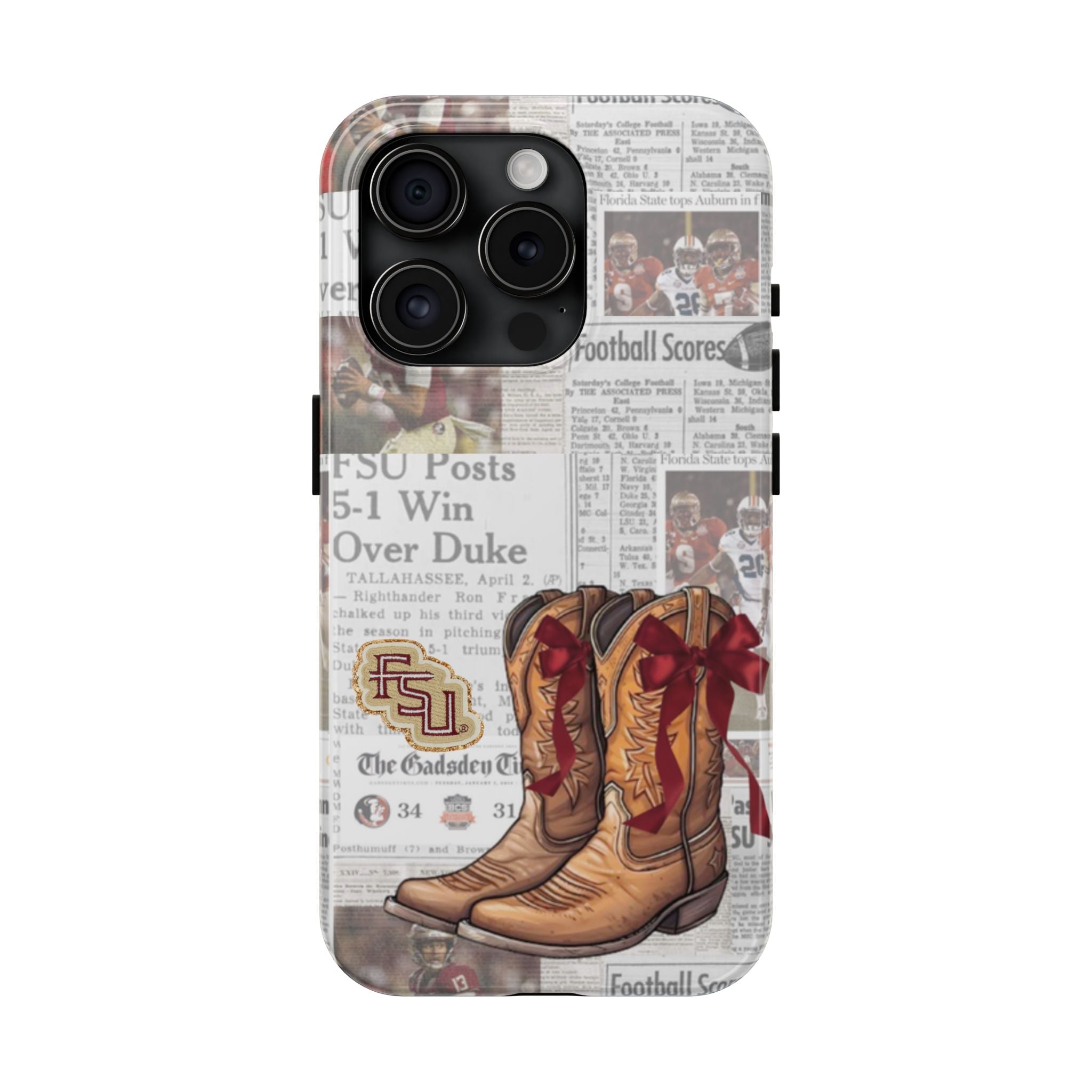 FSU Boots Phone Case
