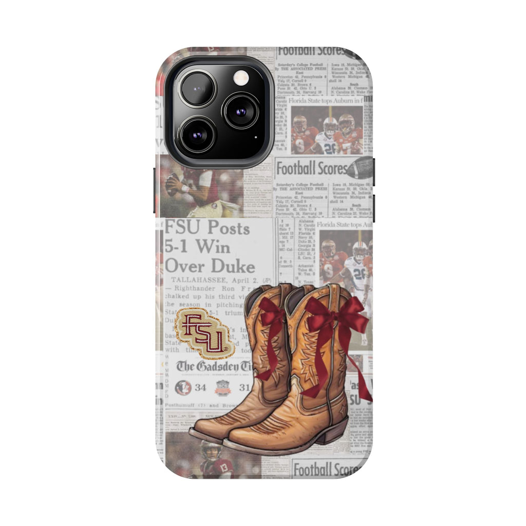 FSU Boots Phone Case