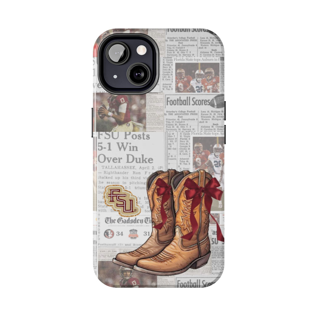 FSU Boots Phone Case