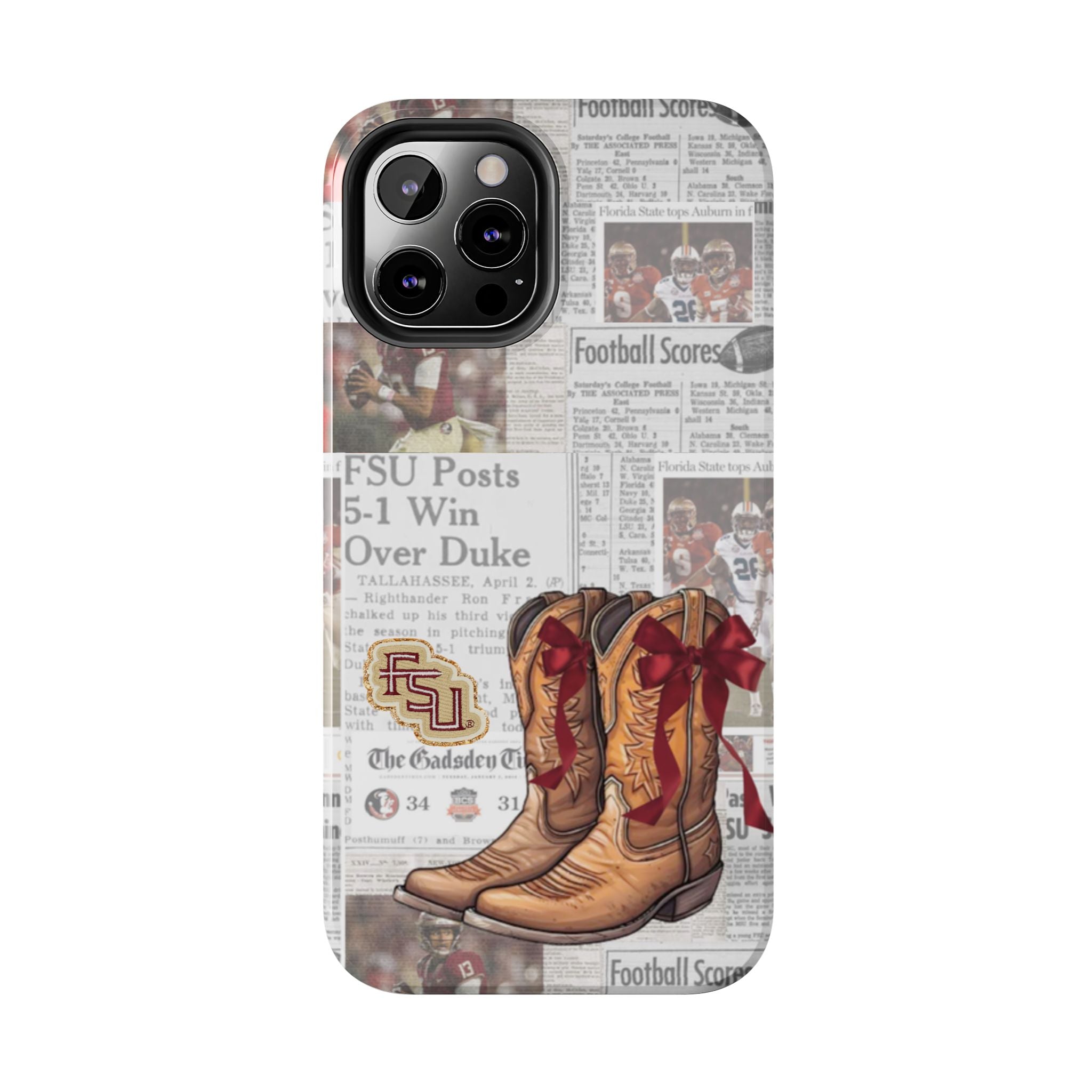 FSU Boots Phone Case