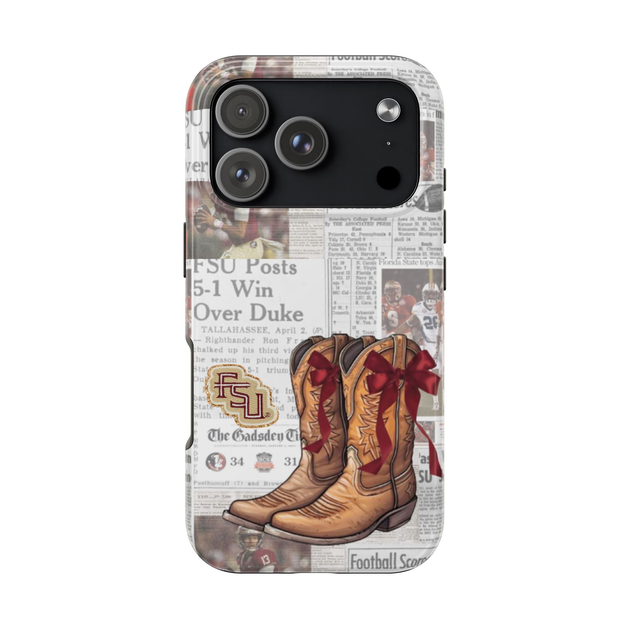 FSU Boots Phone Case