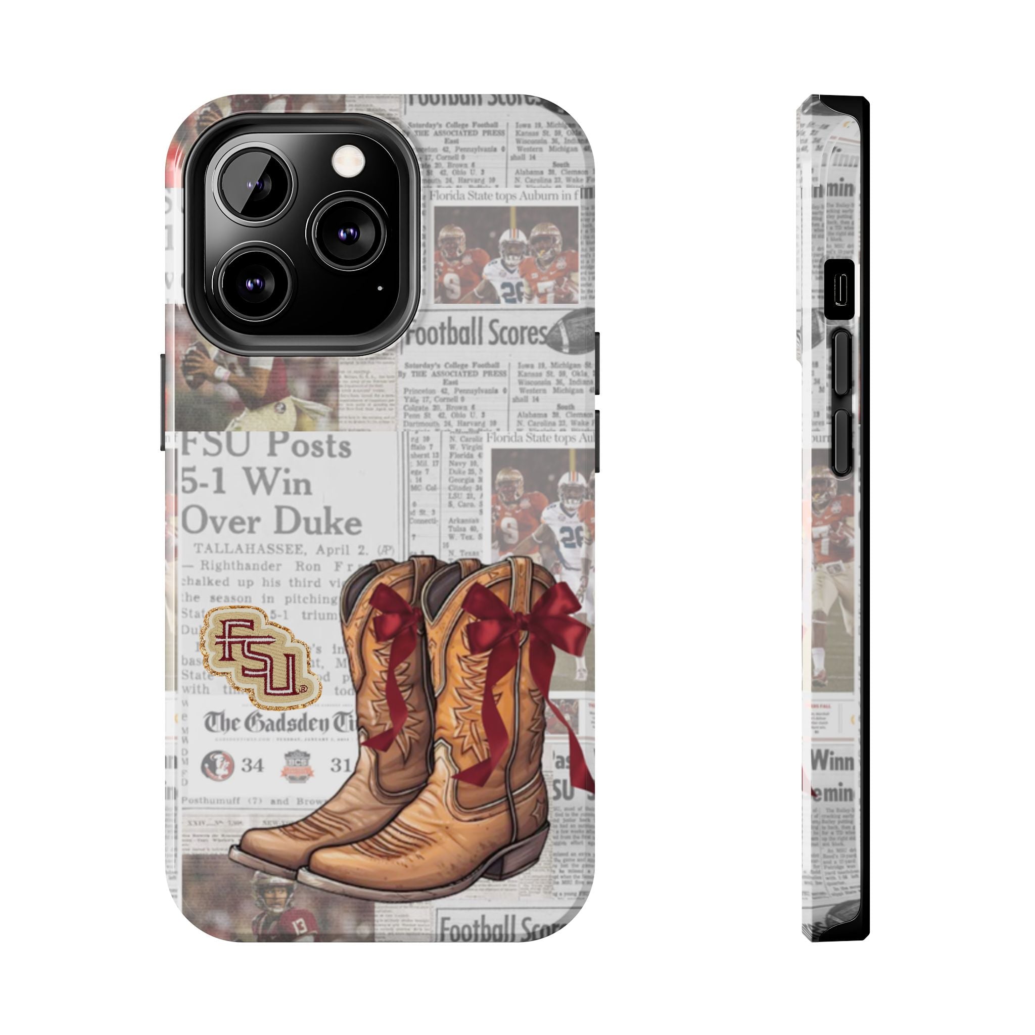 FSU Boots Phone Case