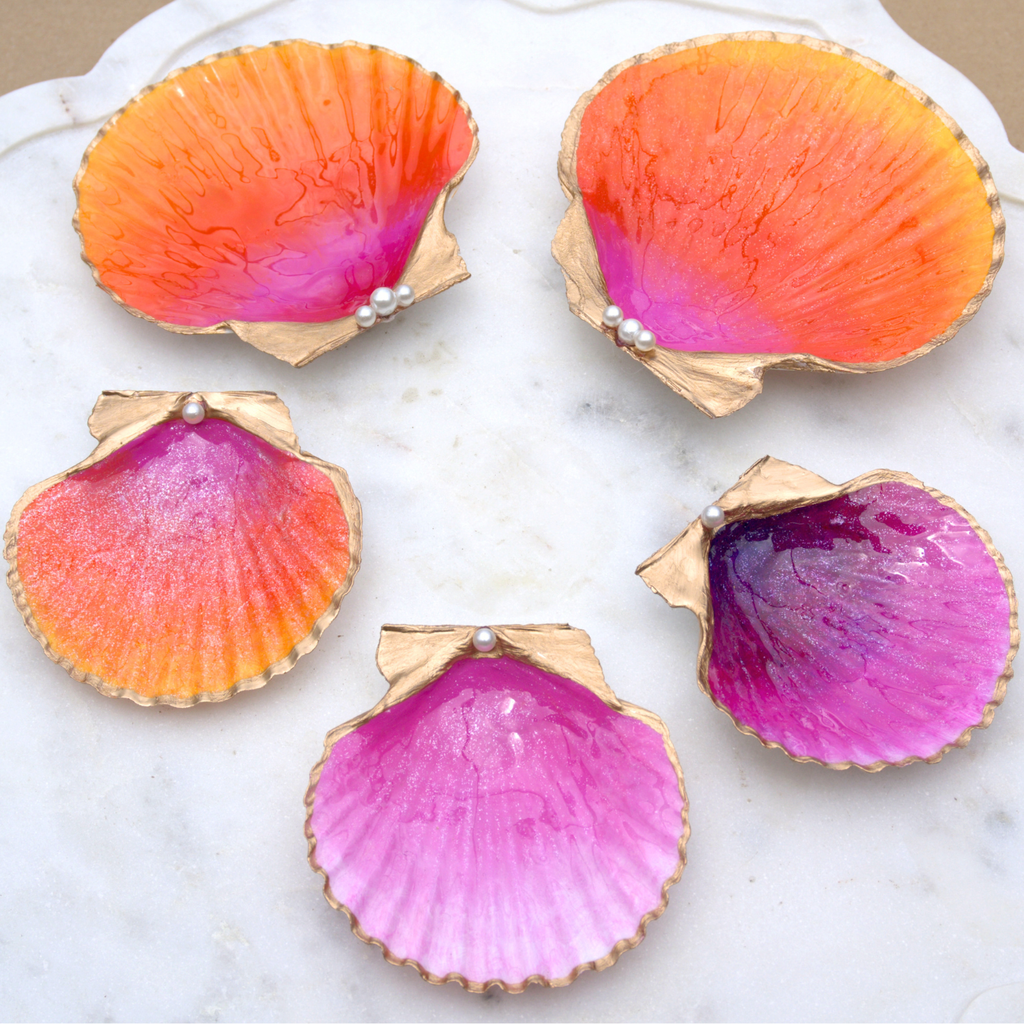 Berry Blush Scallop Dish