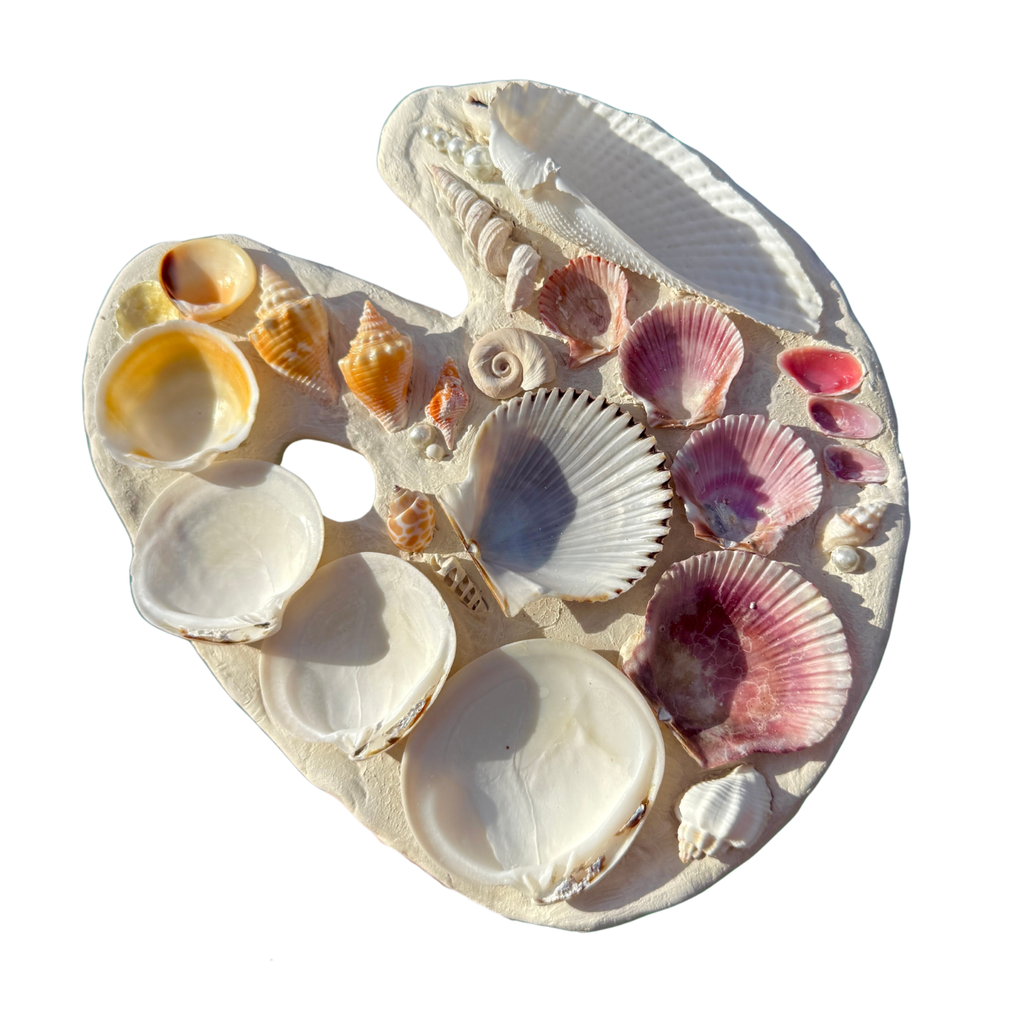 Seashell Paint Palette