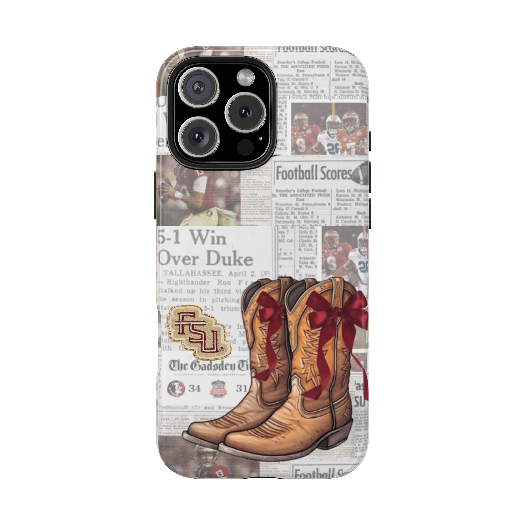 FSU Boots Phone Case