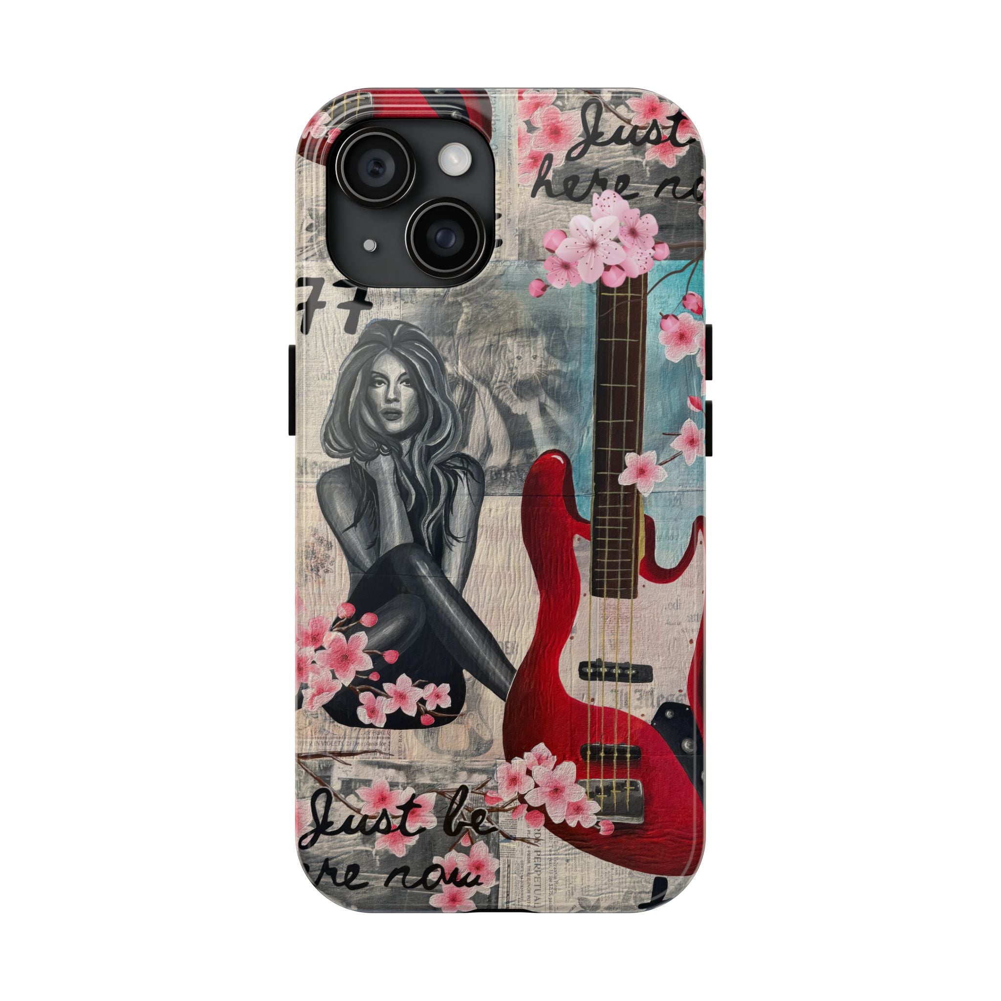 Just Be Here Now Phone Case