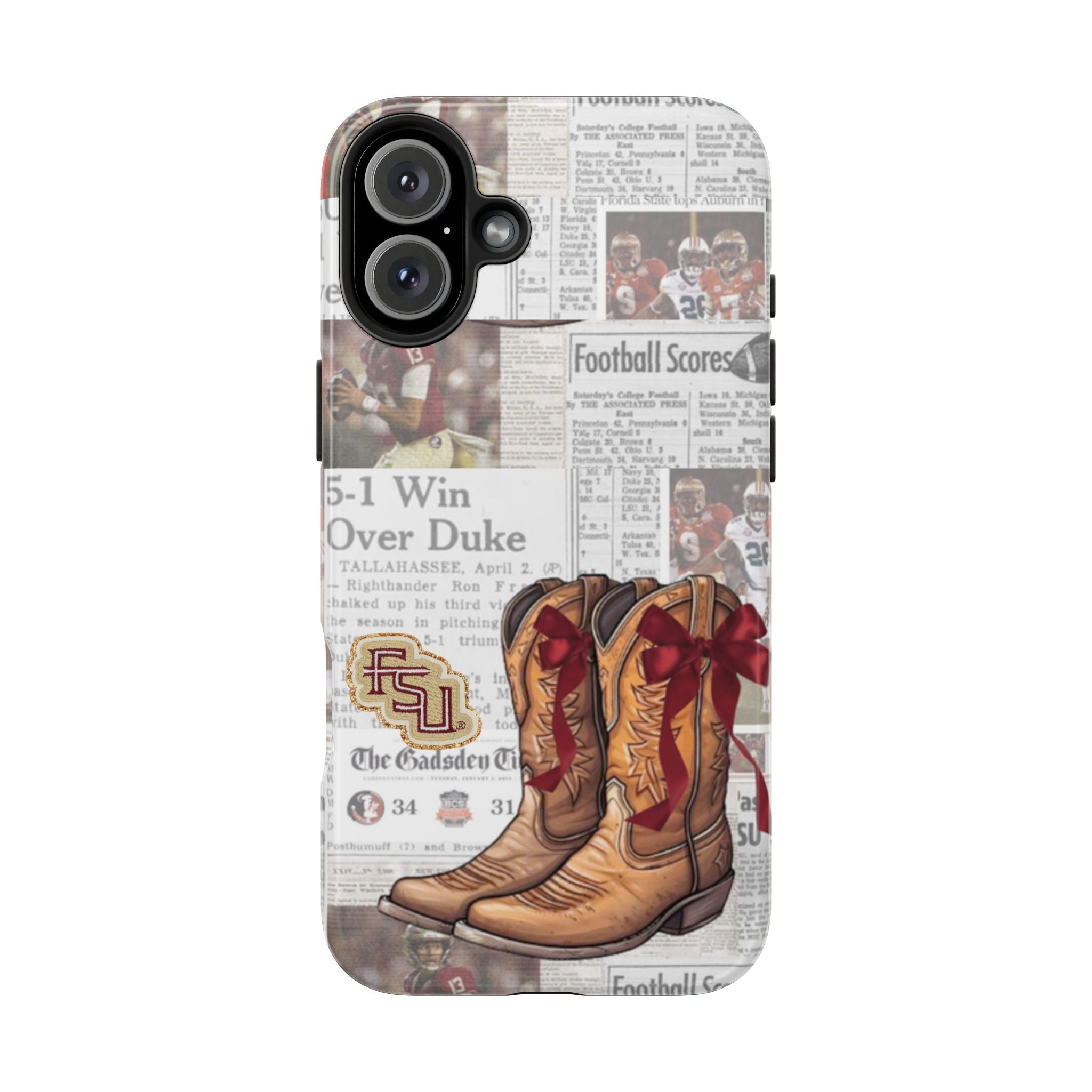 FSU Boots Phone Case