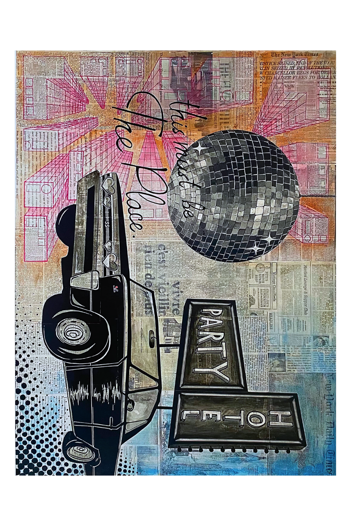 This Must Be The Place Art Print