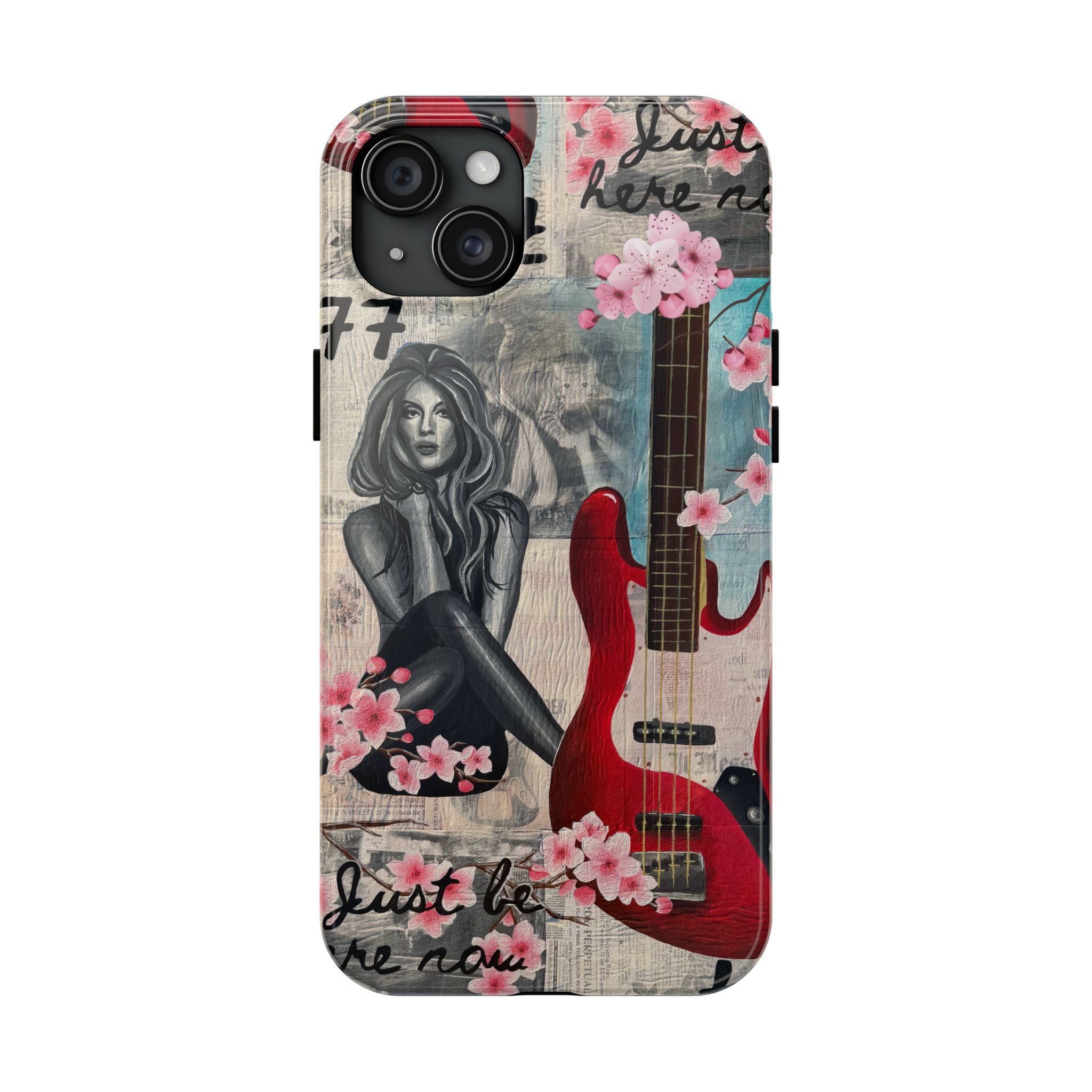 Just Be Here Now Phone Case