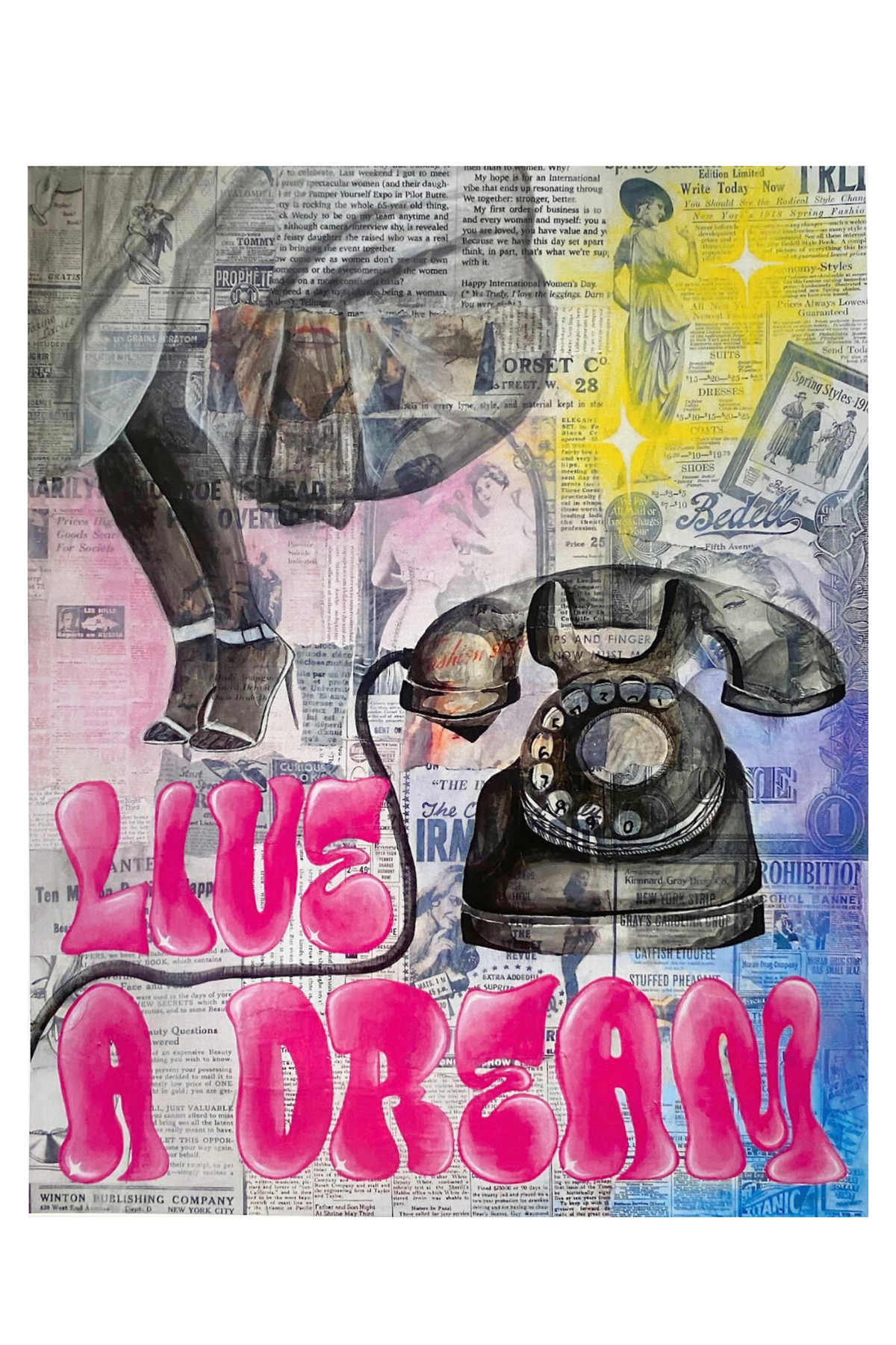 Live a Dream Art Print
