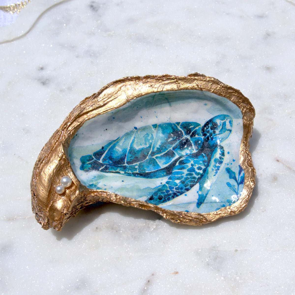 Sea Turtle Oyster Dish