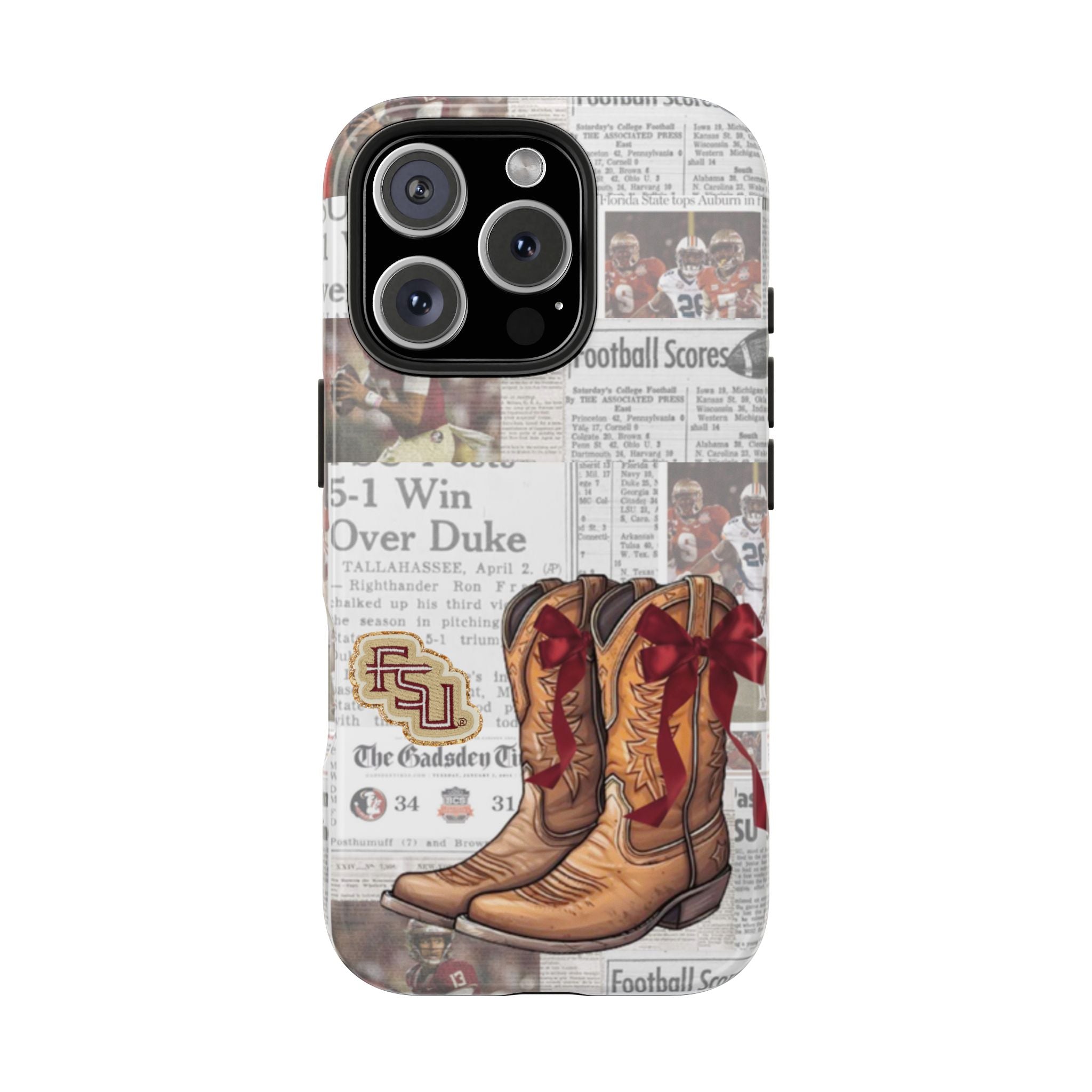 FSU Boots Phone Case