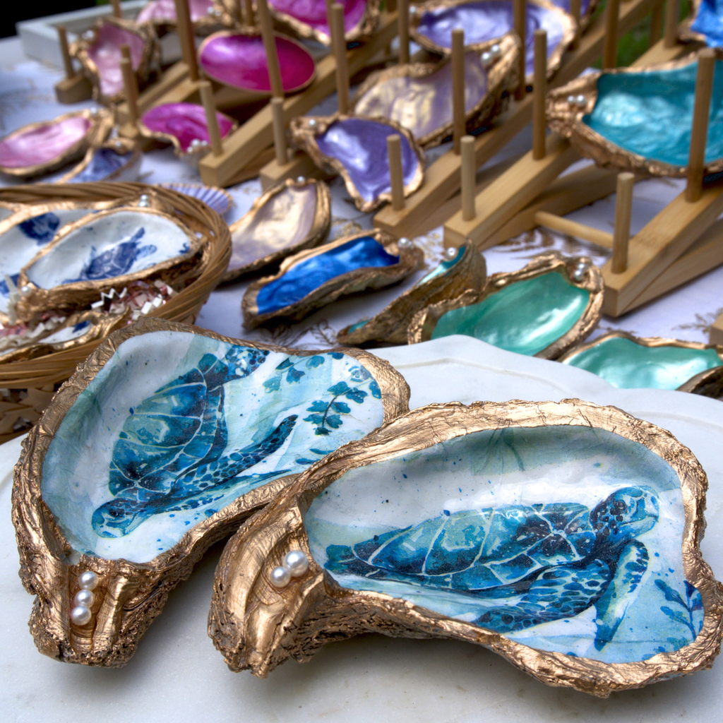 Sea Turtle Oyster Dish