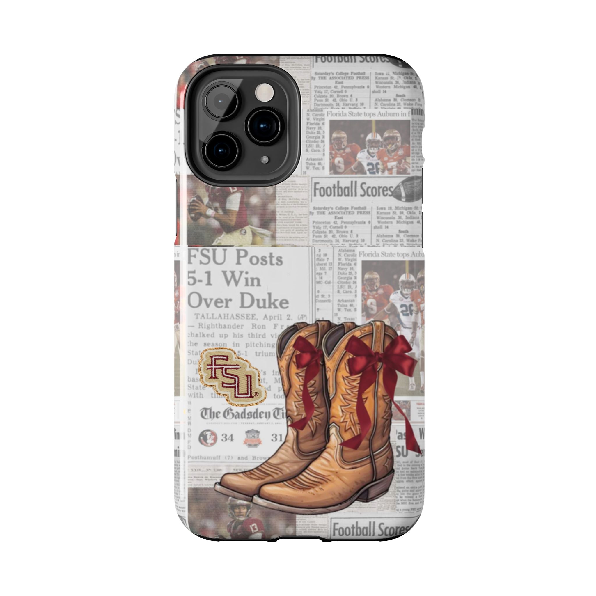 FSU Boots Phone Case
