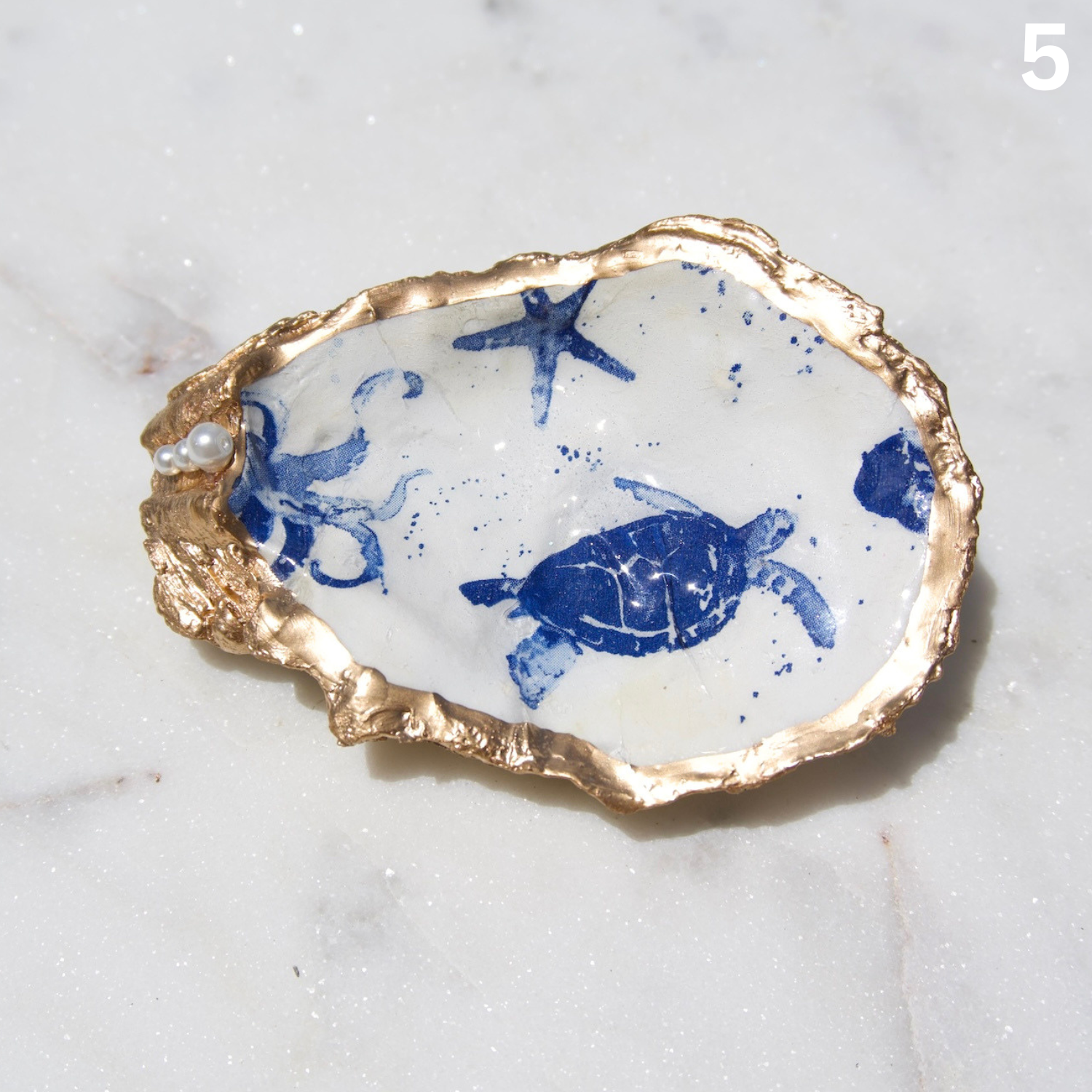 Sea Turtle Oyster Dish