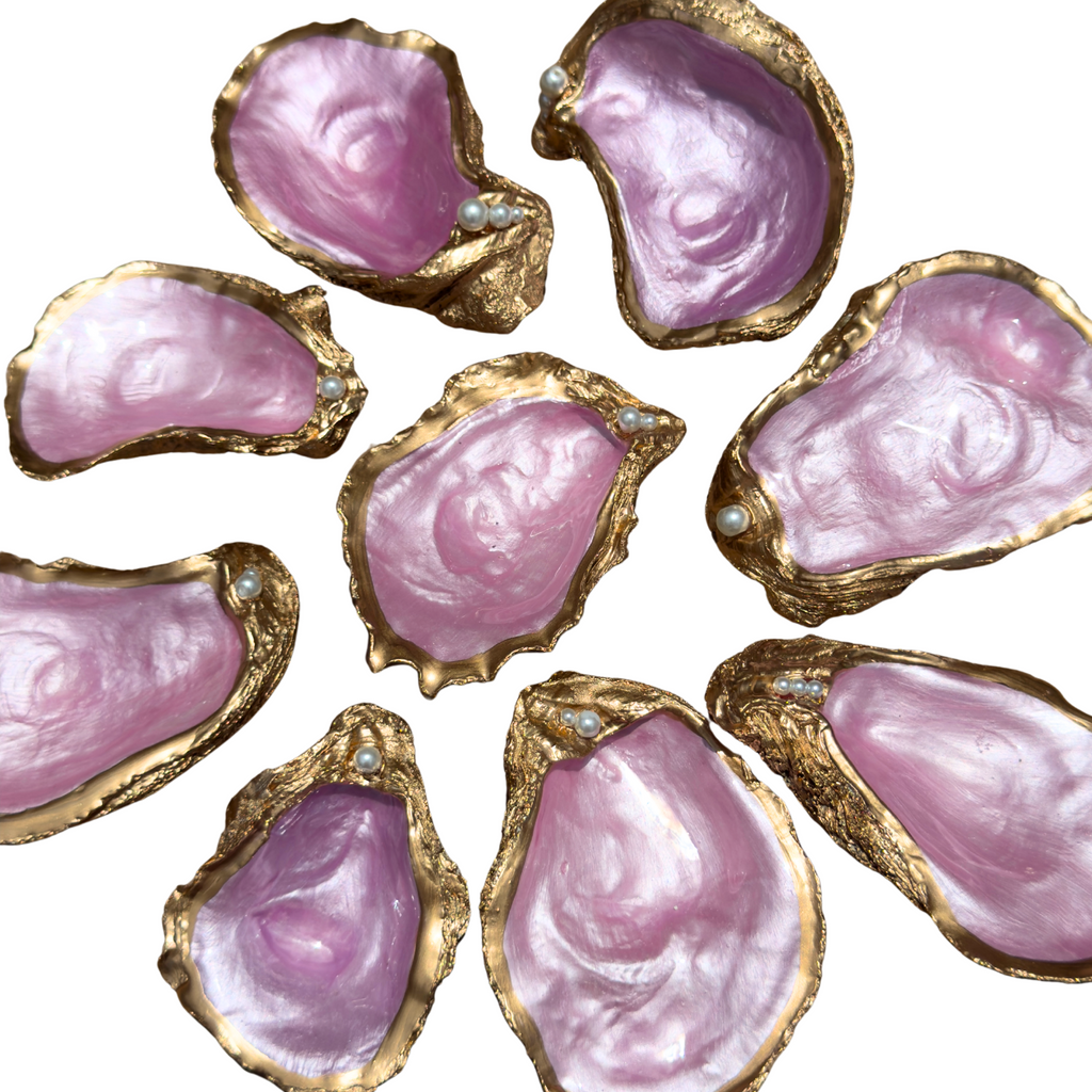 Pearlescent Pink Oyster Dish